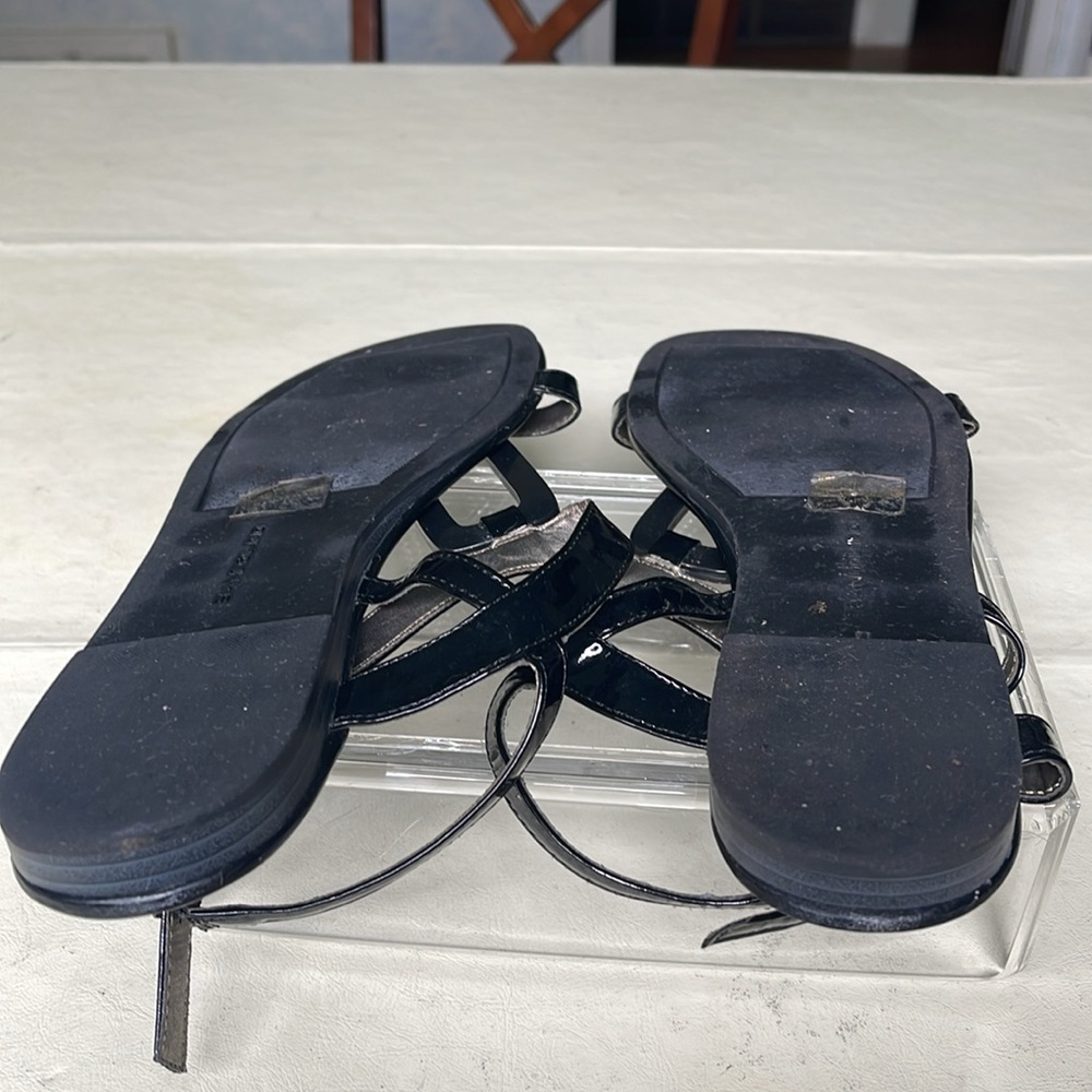 Flat Rhinestone Sandals# - image 6